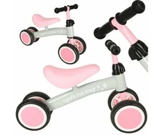 Trike Fix Mažytis krosinis triratukas rožinės spalvos