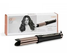 Plaukų Tieinimo Žnyplės - BaByliss Curl Styler C112E Quartz-Ceramic 3 Temperatūros Nustatymai Juoda Rožinė Aukso