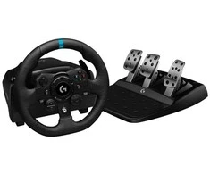 Logitech G923 TRUEFORCE simuliacinis lenktynių vairas su pedalais, skirtas Xbox Series X/S /Xbox One/PC (Pažeista pakuotė)