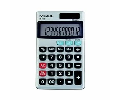 Kišeninis skaičiuotuvas MAUL M112, 12 skaitmenų, su tax funkcija
