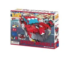 Yoshiritsu Japoniškas edukacinis konstruktorius LAQ Hamacron SPEED WHEELS, nuo 7 m.