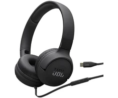 Ausinės JBL T520C USB-C, Juodos