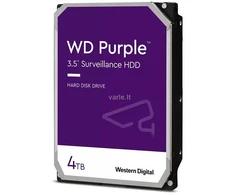 Western Digital WD Violetinė 4TB SATA HDD 3.5inch WD44PURZ