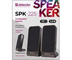 Kompiuterio kolonėlės DEFENDER 2.0 Speaker System 2x2W RMS, SPK225