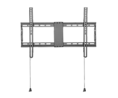 Fiksuotas sieninis laikiklis DELTACO OFFICE lankstomas, 37"-80", 70kg, 200x200-600x400, juodas / ARM-0201
