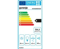 Gartraukis Hood GORENJE WHI649EXGW
