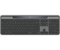 Belaidė klaviatūra Logitech Signature Slim Solar+ K980s, grafito spalvos, 920-013764