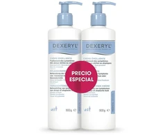 Dexeryl Emollient Creme Dry Skin Kūno kremas, 2 x 500 g