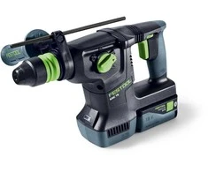 Festool Akumuliatorinis kombinuotas perforatorius KHC 18 5,0 EBI-Plus, 18V, 2x5.0Ah