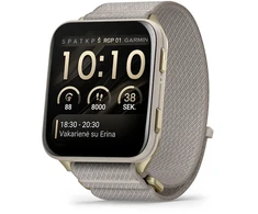 Garmin Venu® X1 Švelnios aukso spalvos su titano nugarėle ir žalsvai pilku nailoniniu dirželiu | 010-02980-09