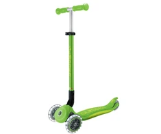GLOBBER paspirtukas Elite Lights, spalva: žalia