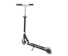 GLOBBER paspirtukas Flow Element Lights, juodas, 721-120