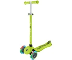 GLOBBER paspirtukas Go-Up Sporty Lights, spalva: laimo žalia