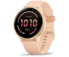 Išmanusis laikrodis Garmin vívoactive® 6, Metalinės šviesiai rožinės spalvos su šviesiai rožiniu dirželiu