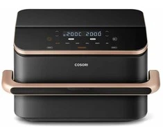 Karšto oro gruzdintuvė Cosori Dual Blaze TwinFry CAF-TF101S, 10 l, juoda (CAF-TF101S-AEUR)