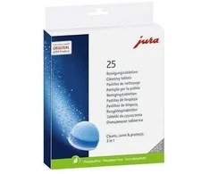 JURA 3 fazių valymo tabletės 25 vnt.
