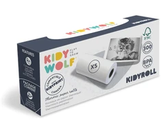 KIDYWOLF fotopopierius KIDYROLL fotoaparatui KIDYPRINT, 5 vnt.