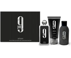 Kvepalų rinkinys vyrams Afnan PM9 (kvepalai EDP, 100 ml + dušo gelis 200 ml + dezodorantas 250 ml)
