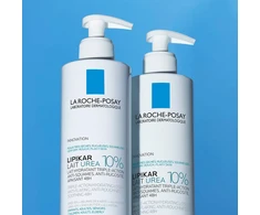La Roche-Posay Lipikar Lait Urea 10% Drėkinamasis kūno losjonas, 400 ml