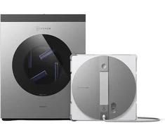 Langų valymo robotas Ecovacs WINBOT W3 OMNI, Baltas/sidabrinis