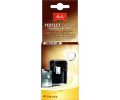 Melitta PERFECT CLEAN valymo tabletės automatiniams kavos aparatams, 4x1,8g