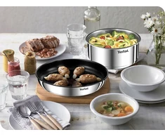 Puodų ir keptuvių rinkinys Tefal Ingenio Emotion, 10 dalių (L897SA74)