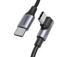 Kampinis įkrovimo laidas UGREEN US334 USB-C–USB-C, 5 A, PD 100 W, 1 m