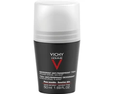 Rutulinis dezodorantas - antiperspirantas vyrams Vichy Homme Intense Roll On 72H, 50 ml