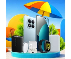 XIAOMI SUMMER PACK: Redmi Note 15 Pro 4G 8/256GB Glacier Blue + Xiaomi Power Bank 10000 mAh + Xiaomi Sound Pocket + Redmi Buds 6 Active + Xiaomi Tag + Redmi Watch 5 Active