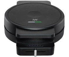 Čirvinių blynų keptuvė Zyle ZY312B, juoda, 1000 W