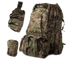 Verk Group Tactical Taktinė išgyvenimo karinė kuprinė 48,5 l