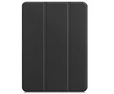 iLike Tri-Fold Plāns Eko-Ādas Statīva Maks Lenovo M10 Plus 10.6'' 3rd Gen TB125 / TB128 (2022) Melns