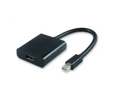 AV adapteris MicroConnect Rodyti Port mini - HDMI juodas (MDPHDMI6B)
