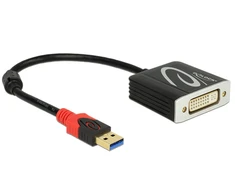 Adapteris USB Delock USB-A - DVI Juodas (62737)