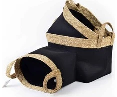 Mondex „Affek Design BALI COMLETE 3 COS“ I31x44x33cm, M40x29x30cm, S38x25x28cm