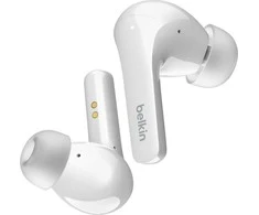 Belkin SOUNDFORM Flow Ausinės Belaidės į ausis įkišamos Calls/Music USB Type-C Bluetooth Baltas