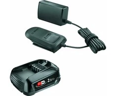 Bosch akumuliatoriaus ir kroviklio rinkinys 18V Alliance; 18 V; 1x2,5 Ah