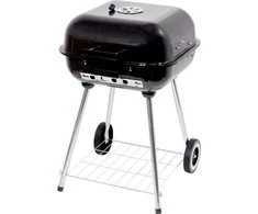 Stačiakampio formos anglies grilis Cattara Trapani 46 cm