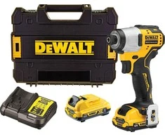DEWALT POVEIKIO VAIRUOTOJAS 12V 163Nm 2x2.0Ah DCF801D2