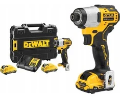 DEWALT POVEIKIO VAIRUOTOJAS 12V 163Nm 2x2.0Ah DCF801D2
