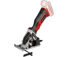 Einhell Akumuliatorinis mini diskinis pjūklas TE-CS 18/89 Li be akumuliatoriaus ir kroviklio