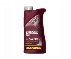 Automobilio variklio tepalas Mannol Diesel TDI, 5W-30, 1 l