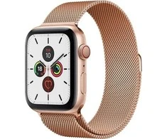 Išmaniojo laikrodžio Apple 2/3/4/5/6/SE magnetinis Hurtel dirželis, Rausvos spalvos, 42/44 mm