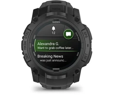 IIšmanusis laikorodis Garmin Instinct® 3 – 50 mm, AMOLED, Tactical Edition  Juodas su juodu dirželiu