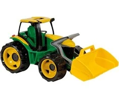 Galingas traktorius LENA Giga Trucks žalias, 62cm