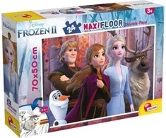 Dėlionė Lisciani Dvišalis galvosūkis MaxI 24 Land Ice 2