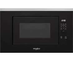 „Whirlpool WMF200G“ mikrobangų krosnelė, įmontuojama, kombinuota, 20 l, 800 W, Juodas