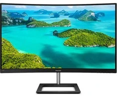 PHILIPS Lenktas LCD monitorius su „Ultra Wide-Color“ / 328E1CA/00 /  31,5 col. / 4K UHD / VA / HDMI/DP / garsiakalbiai