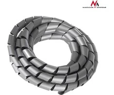 MACLEAN MCTV-687 S Maclean MCTV-687 S Organizatorius Spiralinis kabelis Ilgis (20,4*22mm) 3m Lankstus sidabrinis