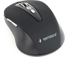 GEMBIRD MUSWB-6B-01 Gembird 6 mygtukų Bluetooth optinė pelė MUSWB-6B-01, 1600 DPI, juodas